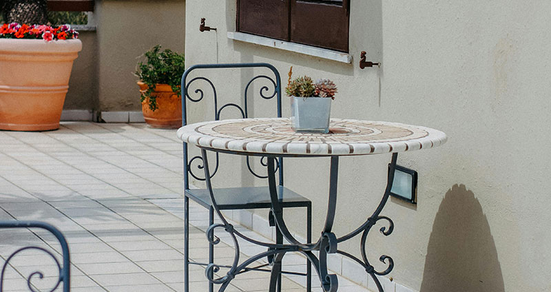 Terasz beázás megelőzése